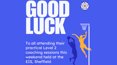 Good luck to  those attending their Level 2 coaching sessions